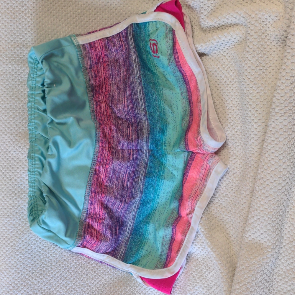 Skechers girls running shorts